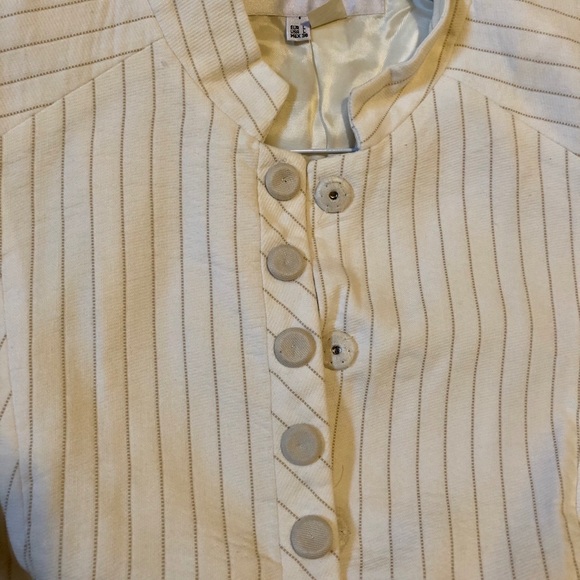 Zara linen cotton blazer - Picture 7 of 7